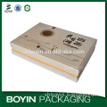Fashionable design customize rigid paper boxes for tea packaging